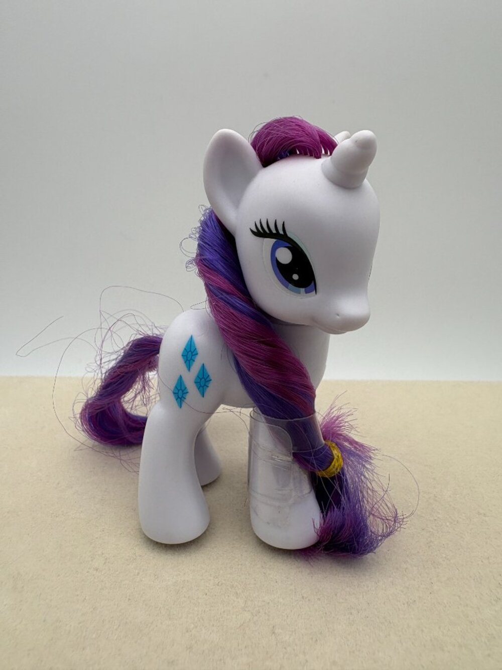 My Little Pony (MLP) Rarity OG Hair 2010 G4 Brushable (MLP: LOT2-12)